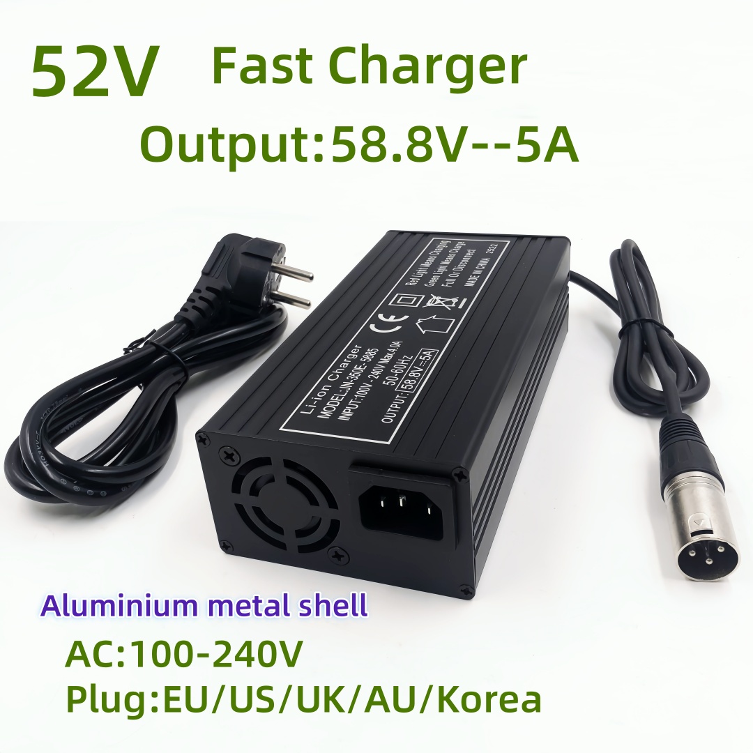 52V Fast Charger 58.8V/5A for  - 84V 20A Smart Charger recension och pris