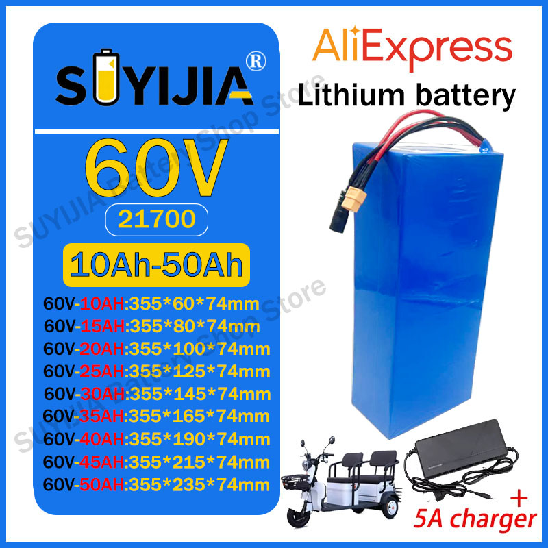 21700 60V 50Ah 45Ah 20Ah 25Ah  - 60V 50Ah Electric Scooter Battery recension och pris