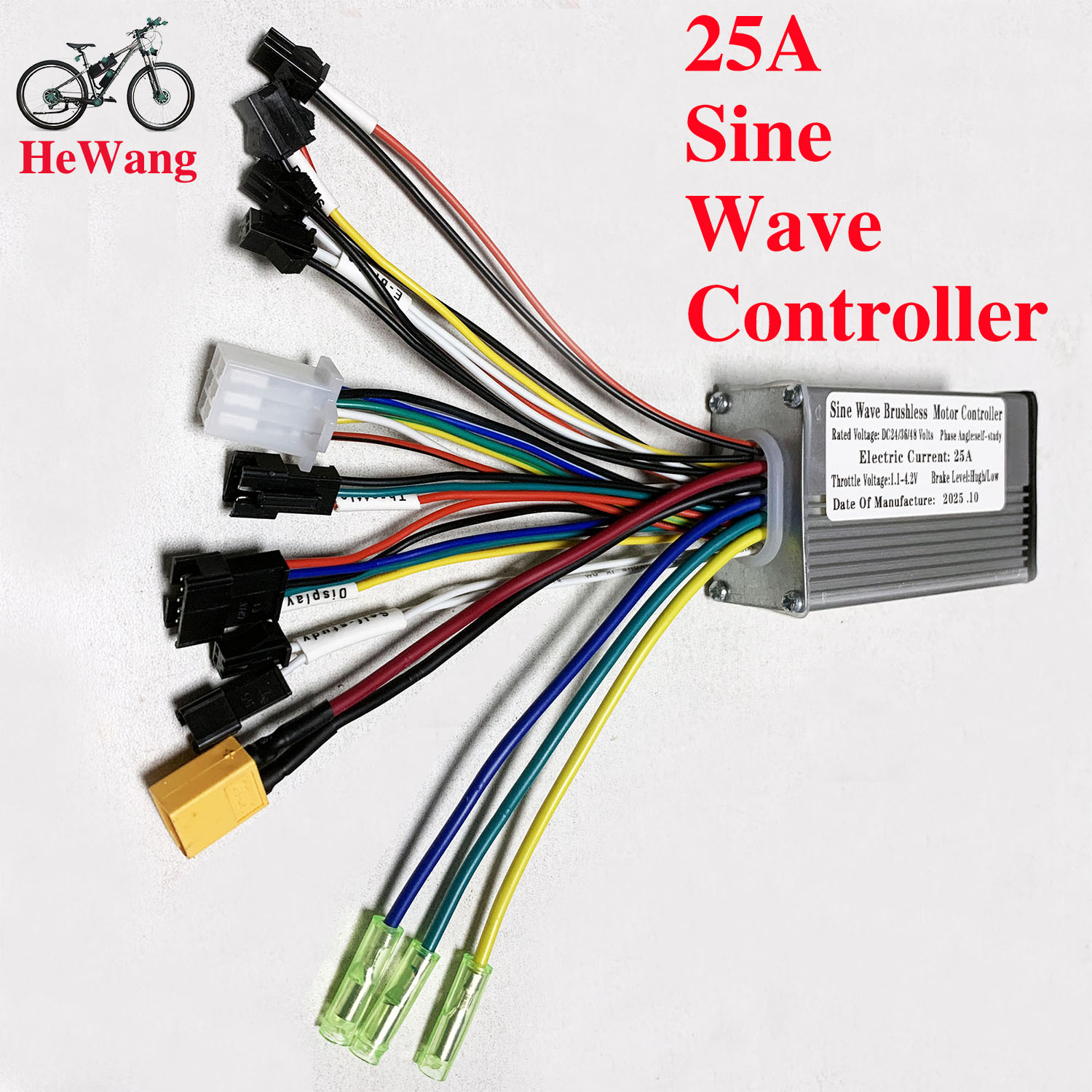 24V/36V/48V 3 Mode Sine Wave B - Kelly Kls7230S Controller recension och pris