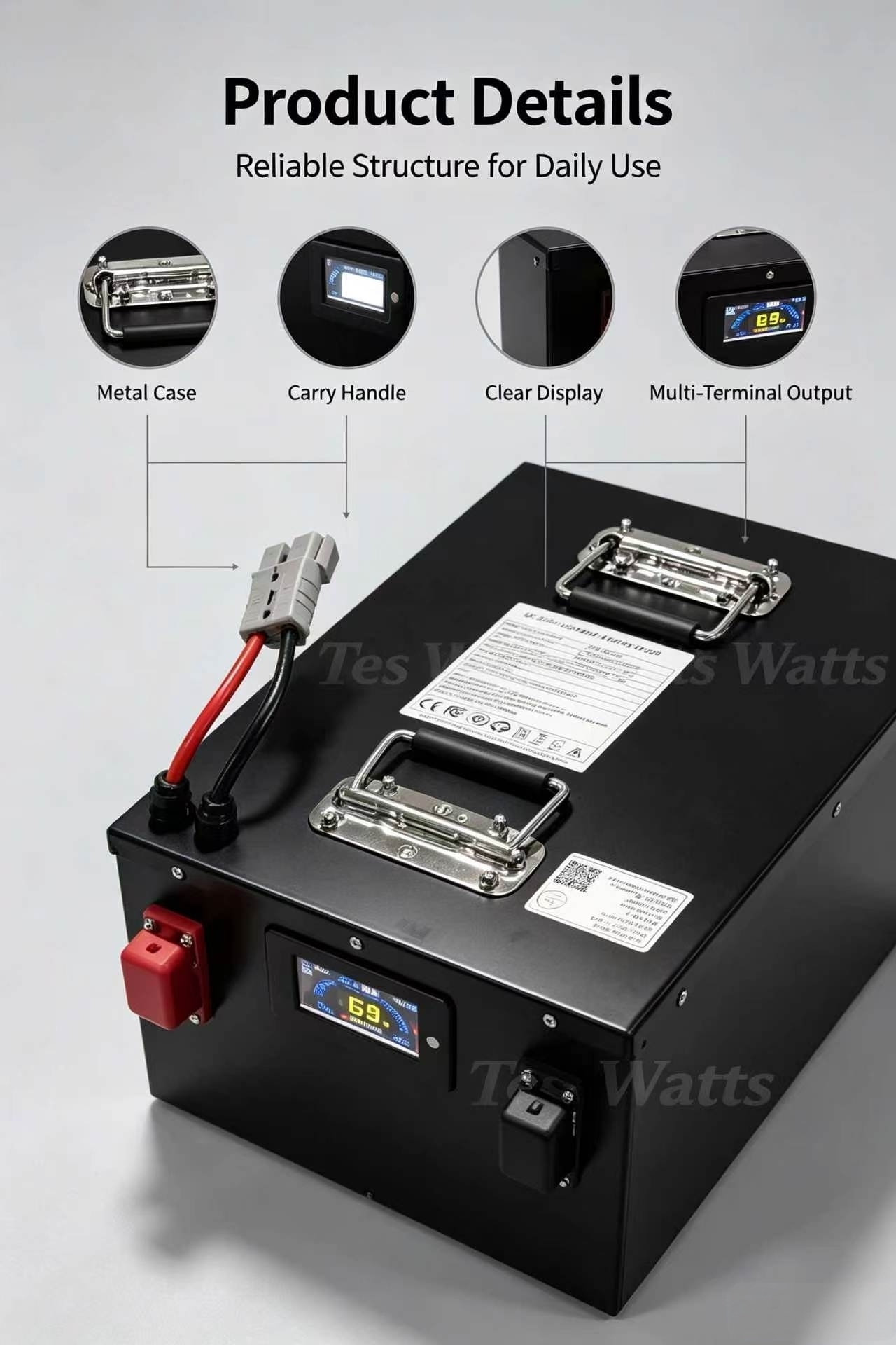 72v 30Ah 30A 40Ah 40A 50Ah 50A - 72V 40Ah Lifepo4 Battery Pack recension och pris
