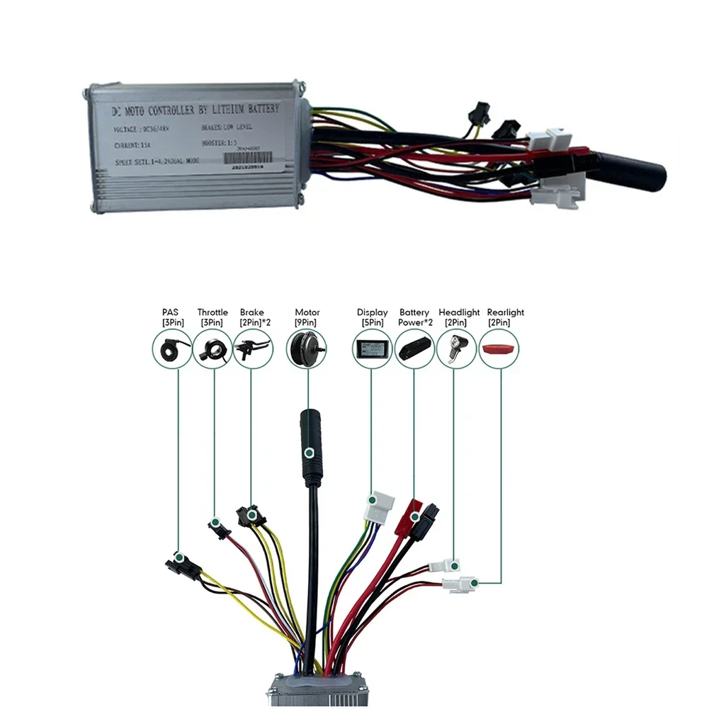 Ebike 36V48V 6-FET 15A 250W JN - Kelly Kls7230S Controller recension och pris
