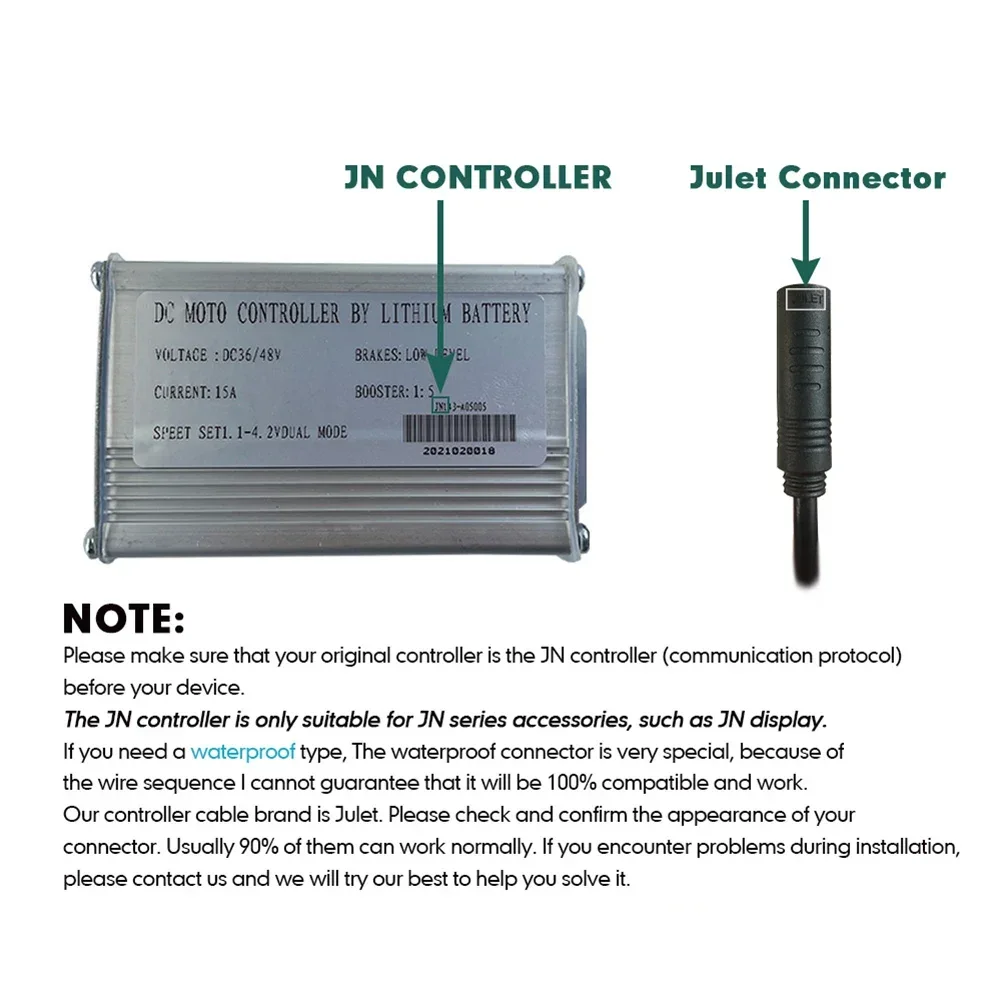 Ebike 36V48V 6-FET 15A 250W JN - Kelly Kls7230S Controller recension och pris