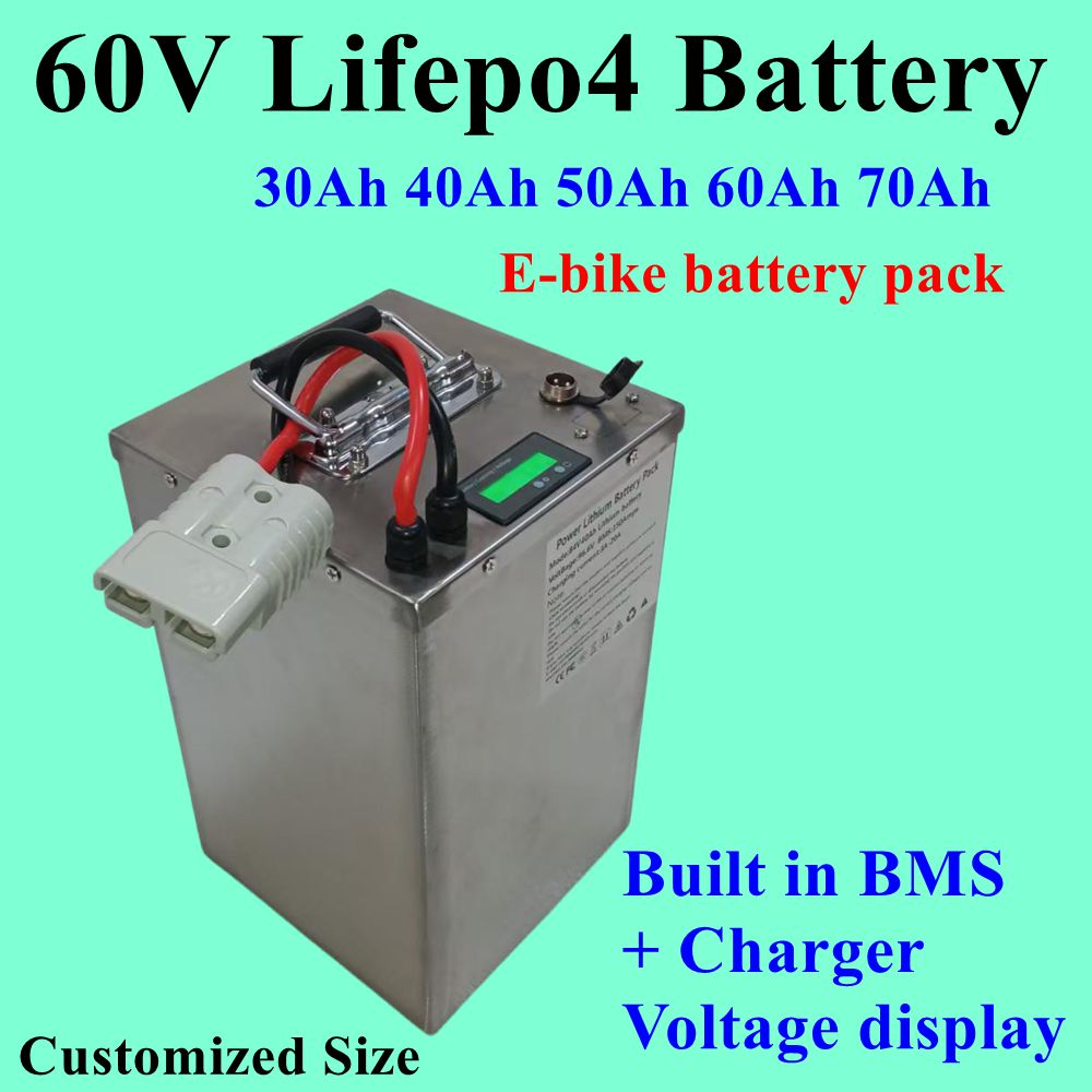 60V 50Ah 60AH 70Ah 30Ah 40Ah L - 60V 50Ah Electric Scooter Battery recension och pris